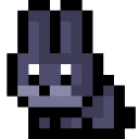 Black Rabbit Pixel arrow cursor