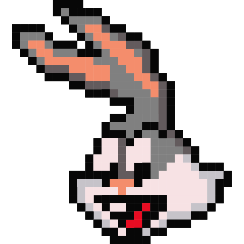 Bugs Bunny Pixel arrow cursor