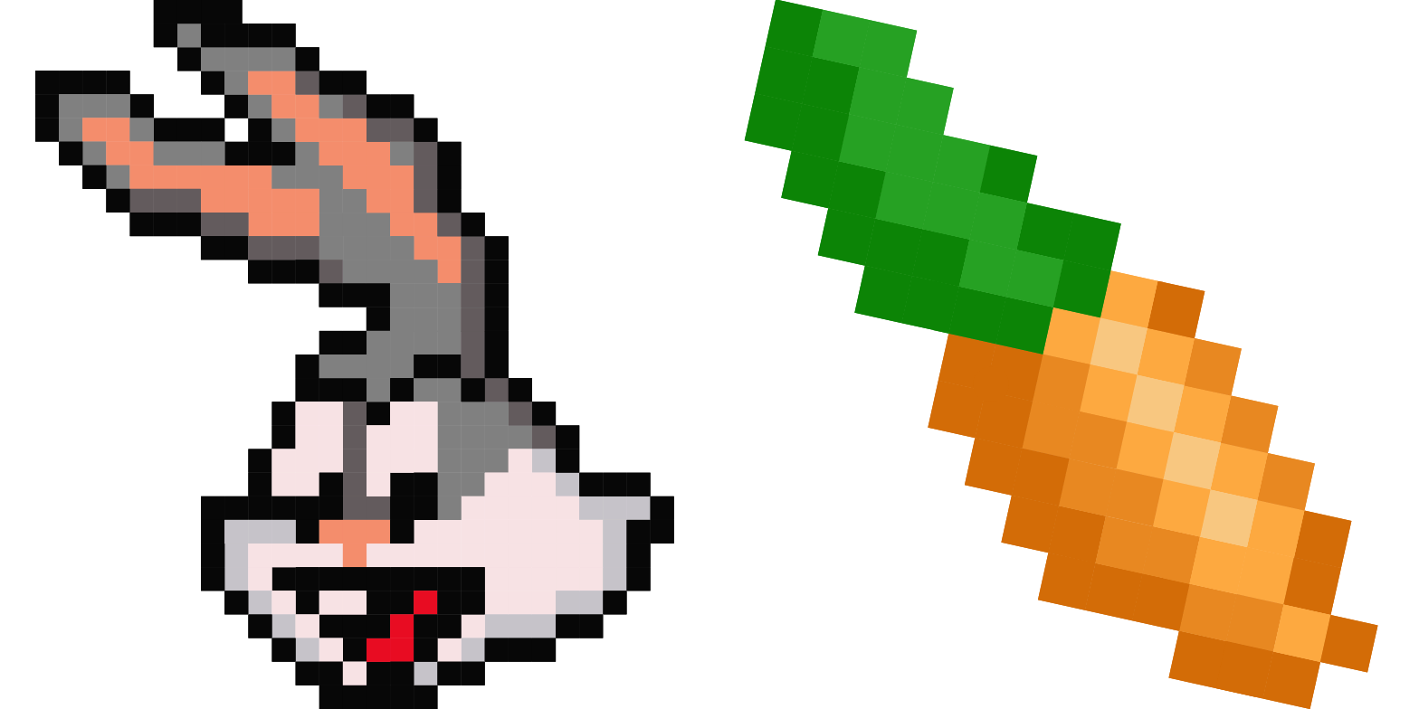 Bugs Bunny Pixel