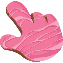 Cake Texture hand cursor