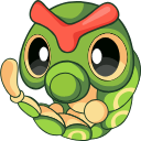 Caterpie arrow cursor