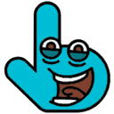 Cheerful hand cursor