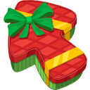 Christmas Gift arrow cursor