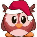 Christmas Owl arrow cursor