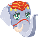 Circus Elephant hand cursor