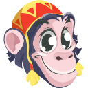 Circus Monkey hand cursor