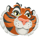 Circus Tiger hand cursor