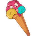 Corn Ice Cream hand cursor