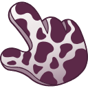 Cow Texture hand cursor