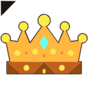 Crown and Heart arrow cursor