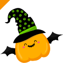 Cute Pumpkin hand cursor