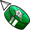 Dallas stars arrow cursor