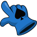 Deltarune Lancer hand cursor