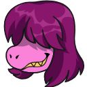 Deltarune Susie arrow cursor