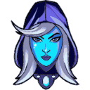 Drow Ranger hand cursor