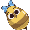 Easter Bee arrow cursor