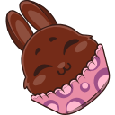 Easter Bunny Cupcake arrow cursor