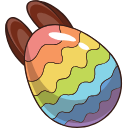 Easter Bunny Cupcake hand cursor