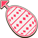 Easter Bunny hand cursor