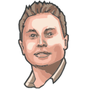 Elon Musk hand cursor