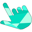 Emerald hand cursor