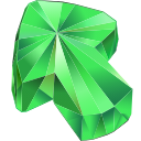 Emerald Texture arrow cursor