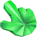 Emerald Texture hand cursor