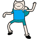 Finn the Human hand cursor