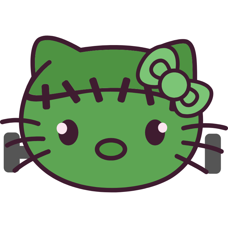 Frankenstein Kitty arrow cursor