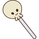 Friendly Skull hand cursor