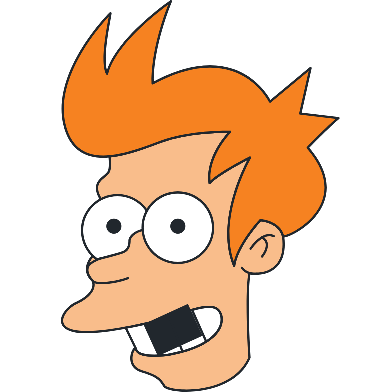 Futurama Philip J. Fry arrow cursor