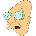 Futurama Professor Farnsworth arrow cursor