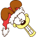 Garfield and Odie hand cursor