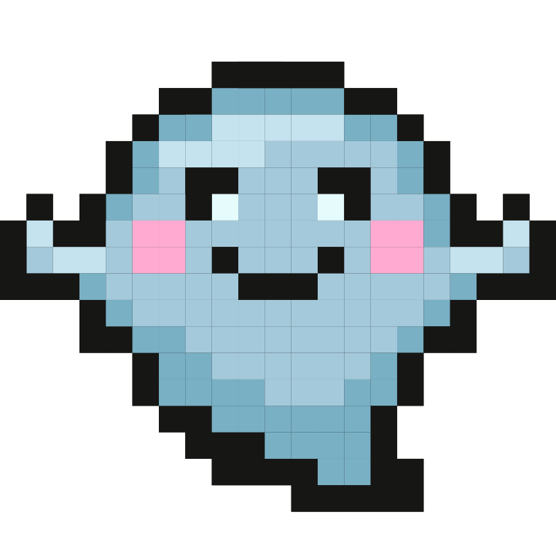 Ghost Pixel arrow cursor