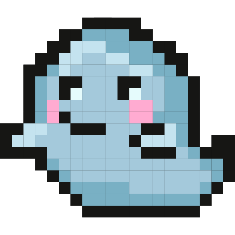 Ghost Pixel hand cursor