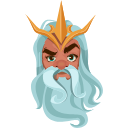 God Poseidon arrow cursor