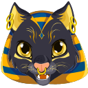 Goddess Bastet arrow cursor