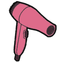 Gretchen and Hair Dryer arrow cursor