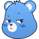 Grumpy Bear arrow cursor