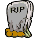 Halloween candle and grave hand cursor