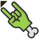 Halloween arrow cursor