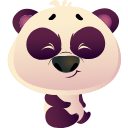 Happy Panda hand cursor