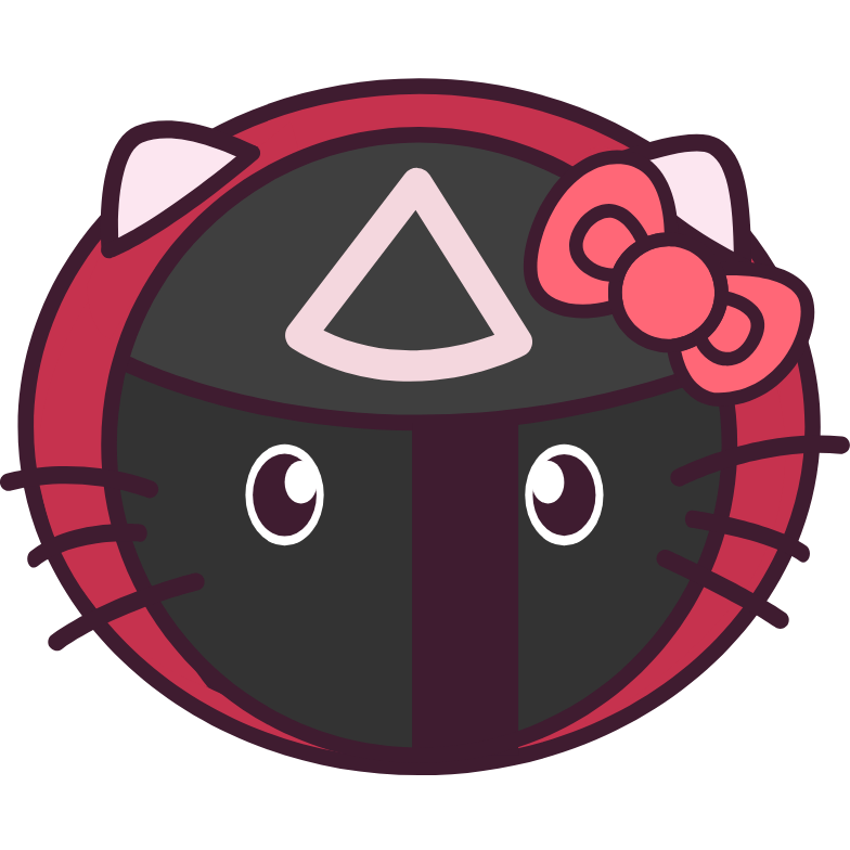 Hello Kitty Squid Game Soldier arrow cursor