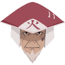 Hiruzen Sarutobi arrow cursor