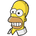 Homer Simpson hand cursor