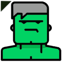 Superhero Hulk arrow cursor