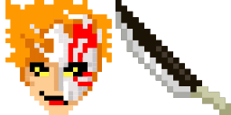 Ichigo Kurosaki Pixel