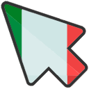 Italy arrow cursor