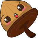 Kawaii: Acorn arrow cursor