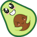 Kawaii Avocado arrow cursor